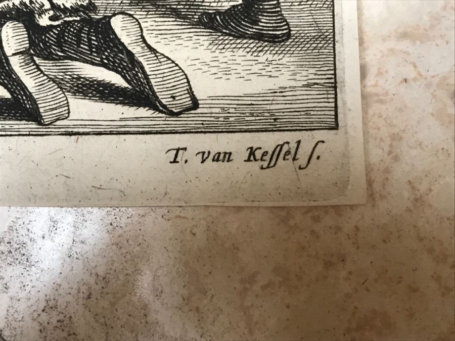 JUST ADDED - Set Of (4) Antique Print Engravings - See All Photos [Photo 15]