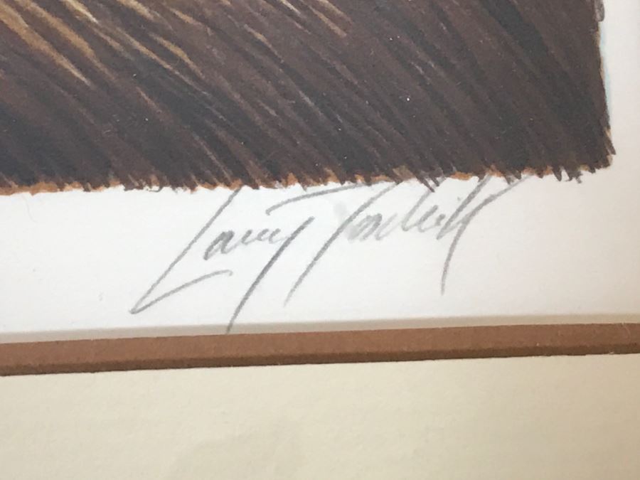 Vintage 1978 Limited Edition Lithograph By Larry Toschik Hand Signed Titled 'Return Of The Wanderers' Franklin Mint Gallery Ducks [Photo 6]