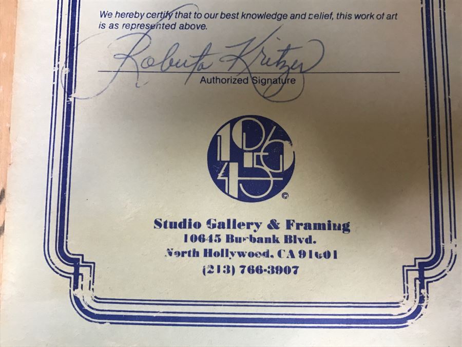 Original Oil Painting By H. Shertan Titled 'Dockside' [Photo 11]