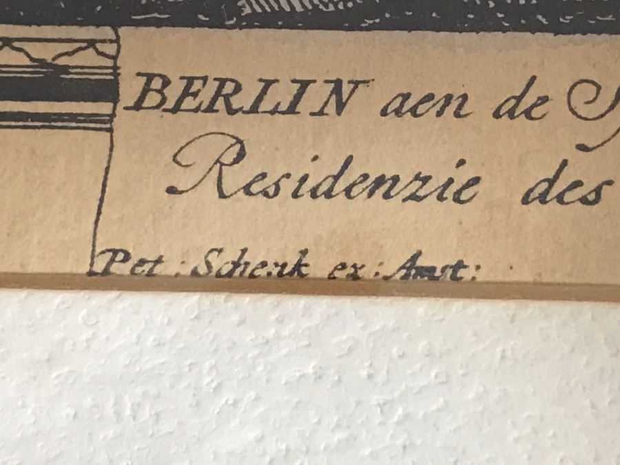 JUST ADDED - Framed Antique Print Engraving Of Ships In Harbor Ediz [Photo 15]