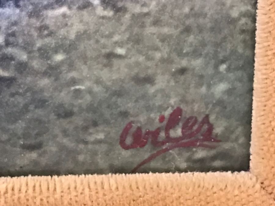 Rural Farm Picture Signed Wiles [Photo 10]