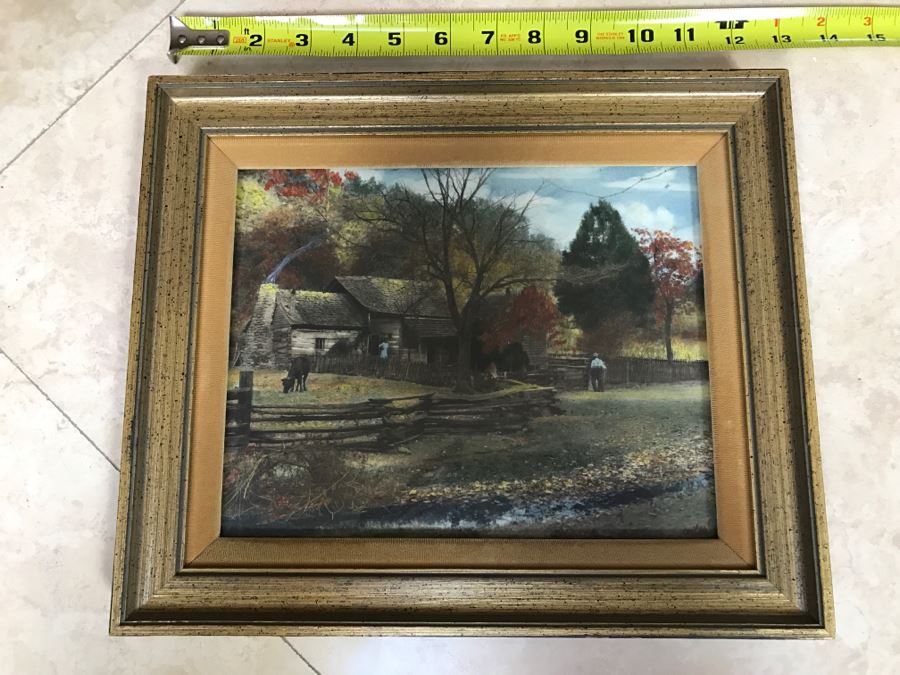 Rural Farm Picture Signed Wiles [Photo 2]