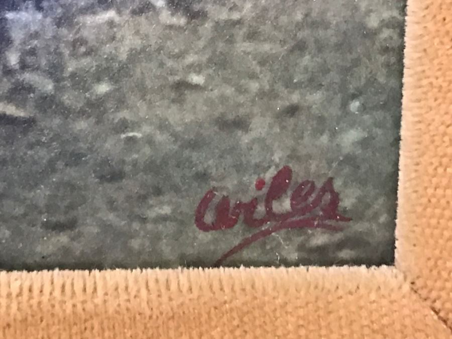 Rural Farm Picture Signed Wiles [Photo 11]