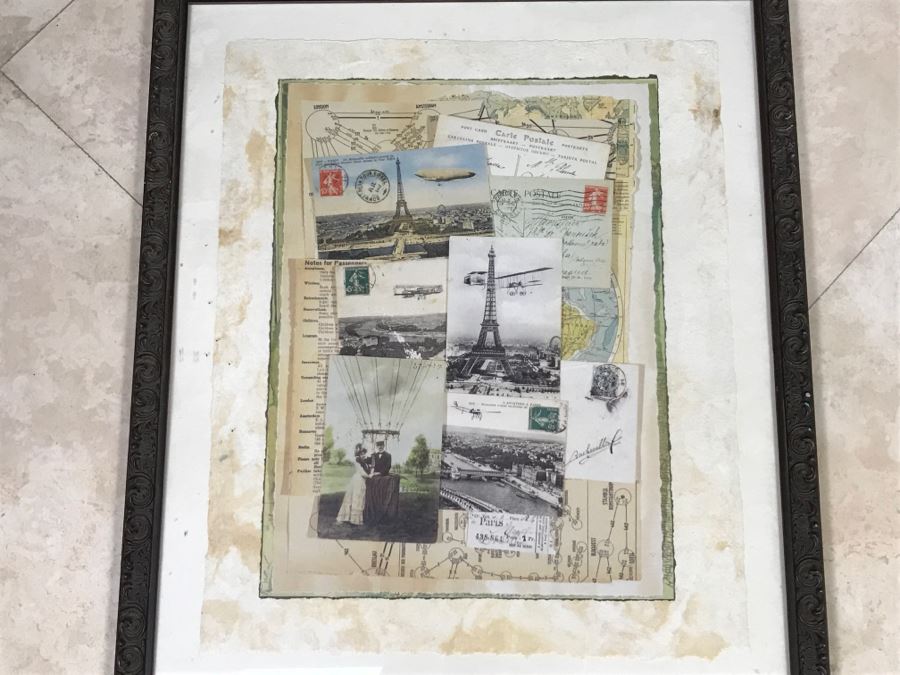 Decorative Framed Paris France Print