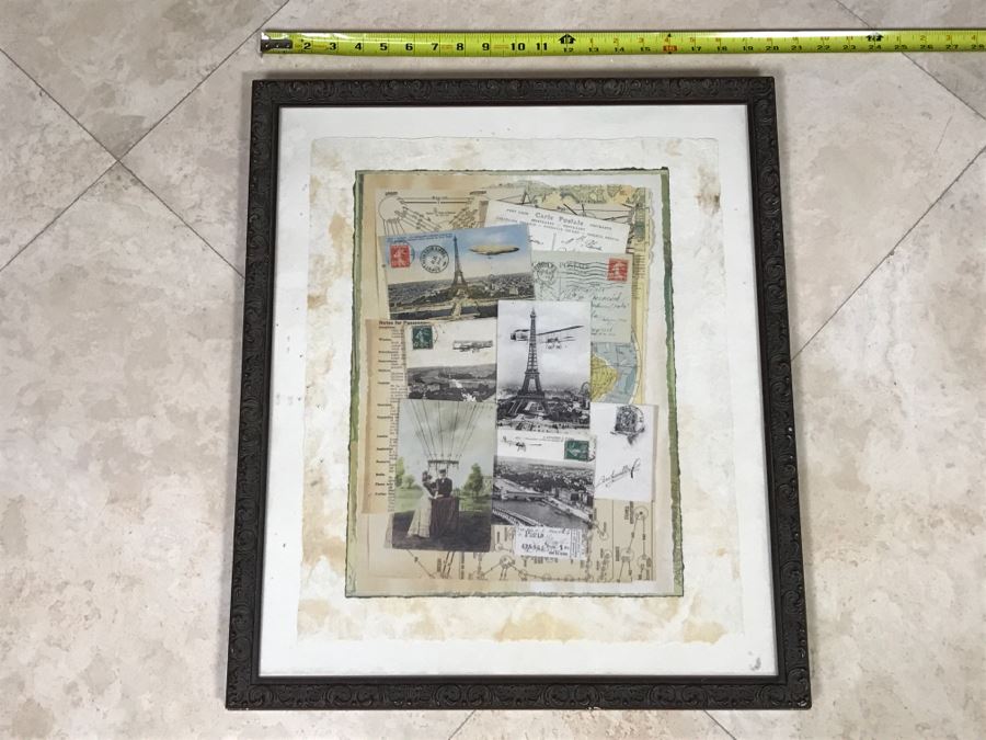 Decorative Framed Paris France Print [Photo 9]