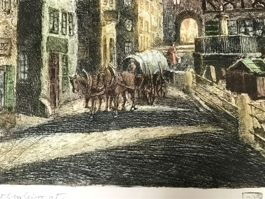 Rothenburg Ob Der Tauber Print Framed [Photo 7]