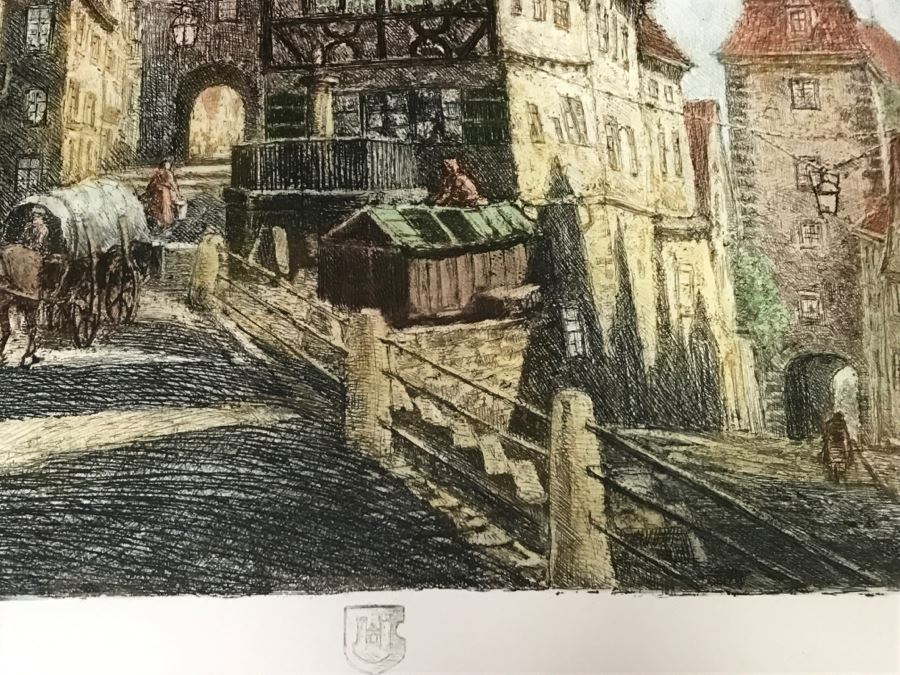 Rothenburg Ob Der Tauber Print Framed [Photo 11]