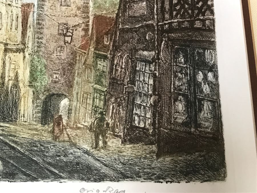 Rothenburg Ob Der Tauber Print Framed [Photo 13]