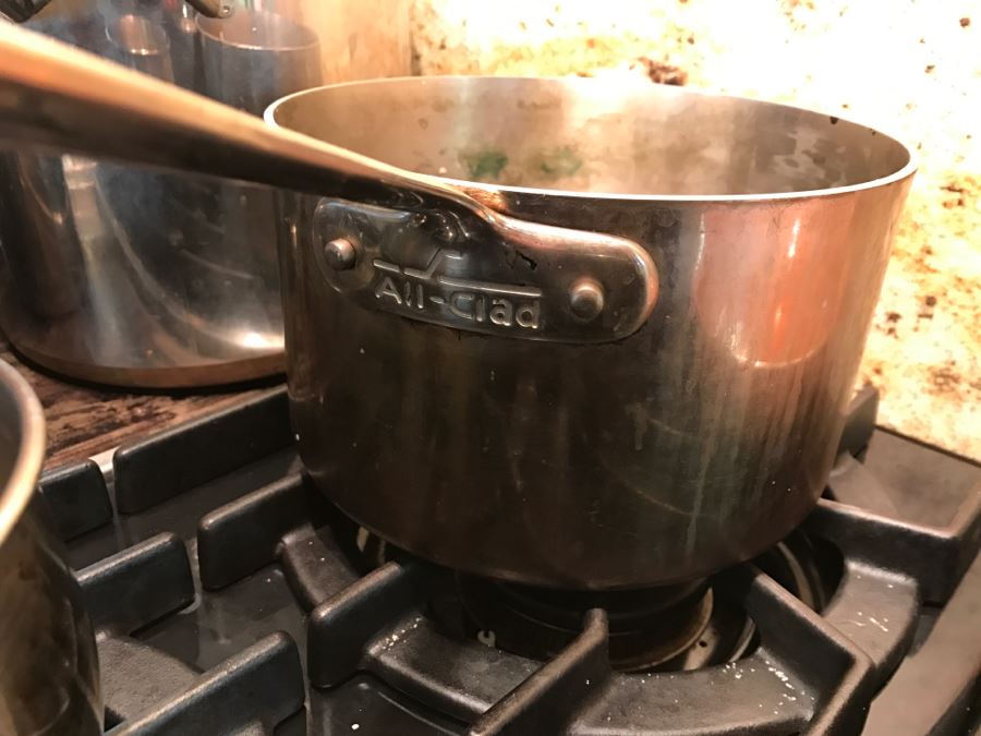 Lot Of Nice Pots And Skillets Including All-Clad, Calphalon, Revere Ware And A 10 1/2' Cast Iron Skillet - See All Photos [Photo 10]