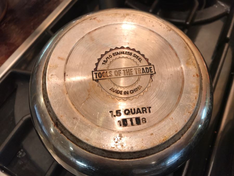 Lot Of Nice Pots And Skillets Including All-Clad, Calphalon, Revere Ware And A 10 1/2' Cast Iron Skillet - See All Photos [Photo 14]