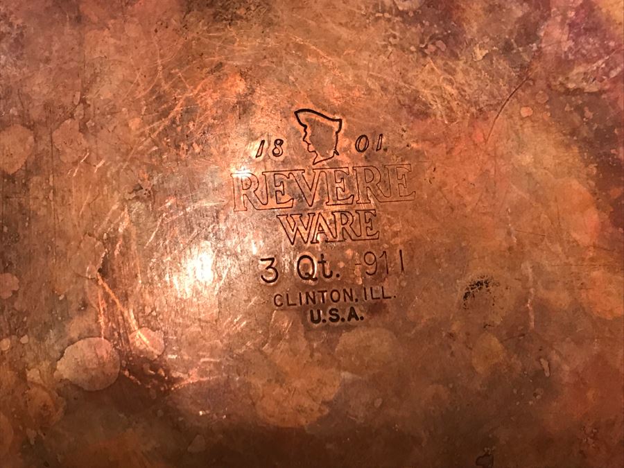 Lot Of Nice Pots And Skillets Including All-Clad, Calphalon, Revere Ware And A 10 1/2' Cast Iron Skillet - See All Photos [Photo 16]