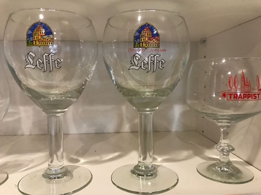 Various European Stemware Advertising Glasses [Photo 10]