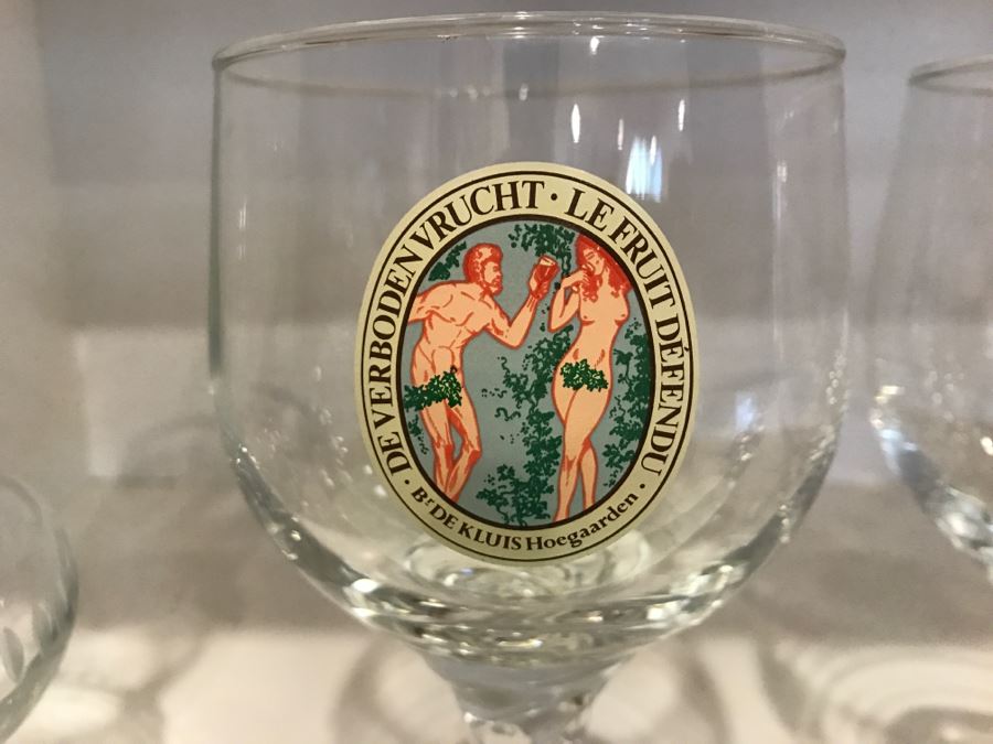 Various European Stemware Advertising Glasses [Photo 4]