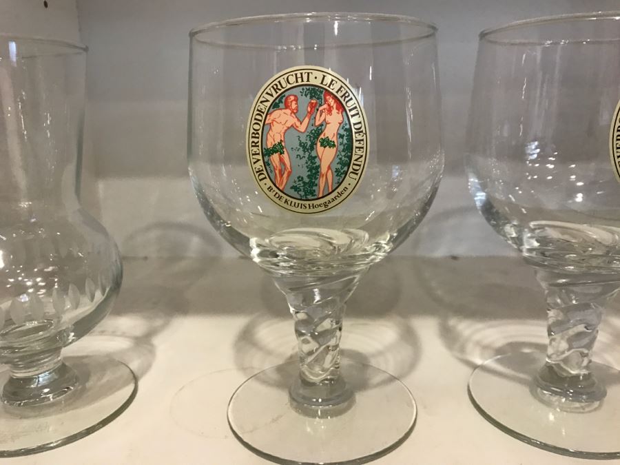 Various European Stemware Advertising Glasses [Photo 5]