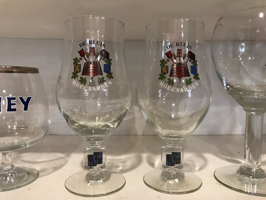Various European Stemware Advertising Glasses [Photo 12]