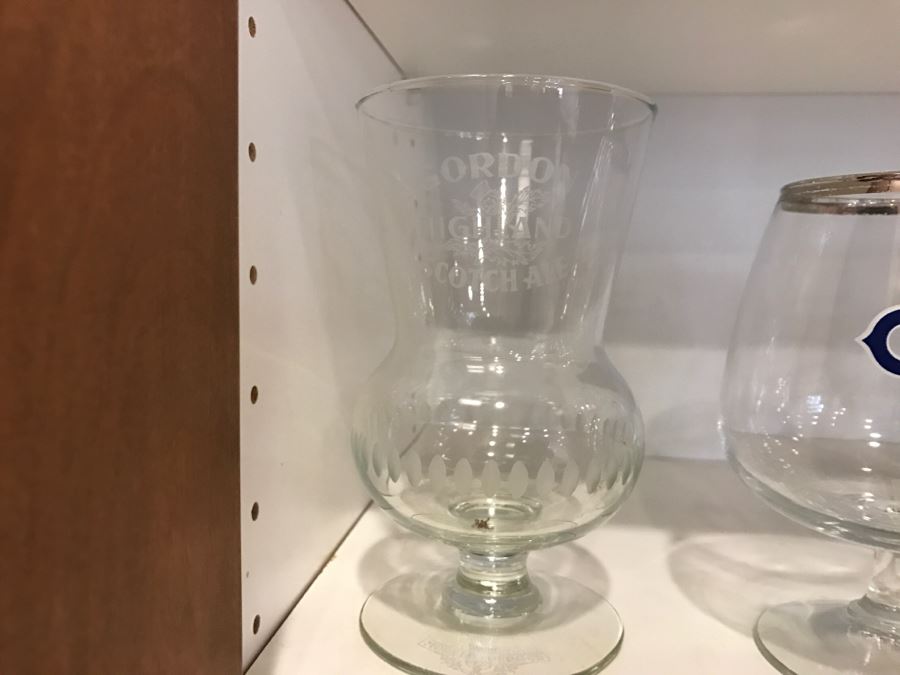 Various European Stemware Advertising Glasses [Photo 16]