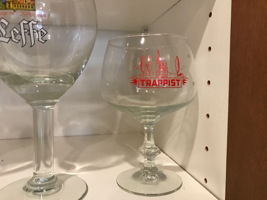 Various European Stemware Advertising Glasses [Photo 9]