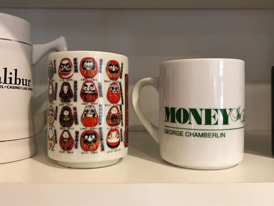 Various Coffee Mugs, Cook Books And China Including Noritake Dutch Tile Patter [Photo 10]