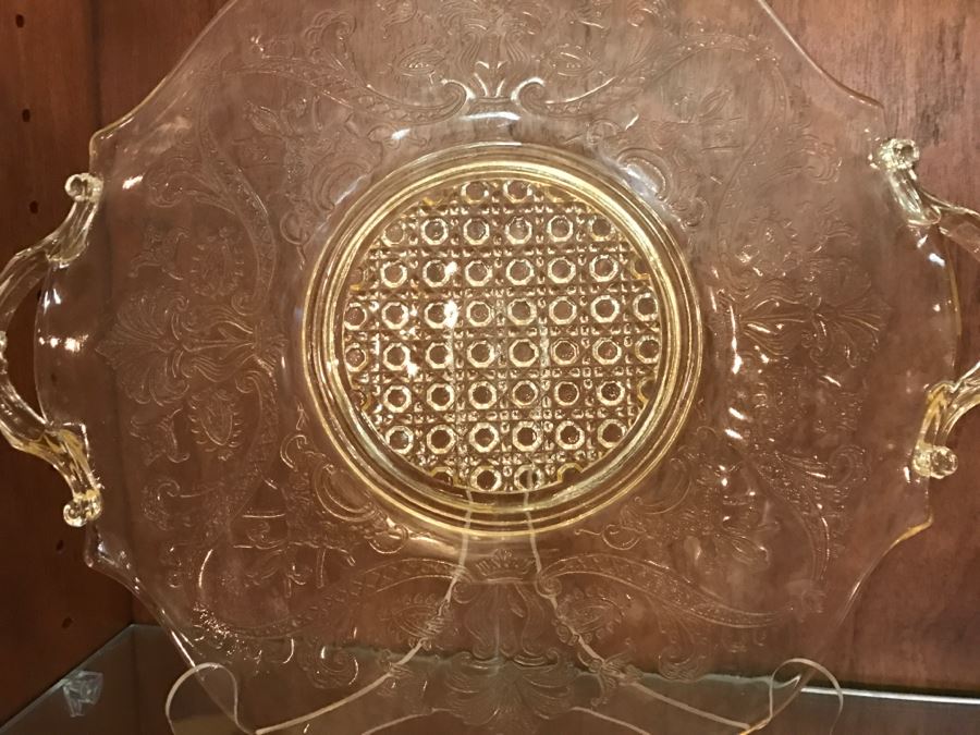 Various Items Photographed Including Dog Nut Cracker, Various Stemware, Glassware And China With Display Stands [Photo 5]