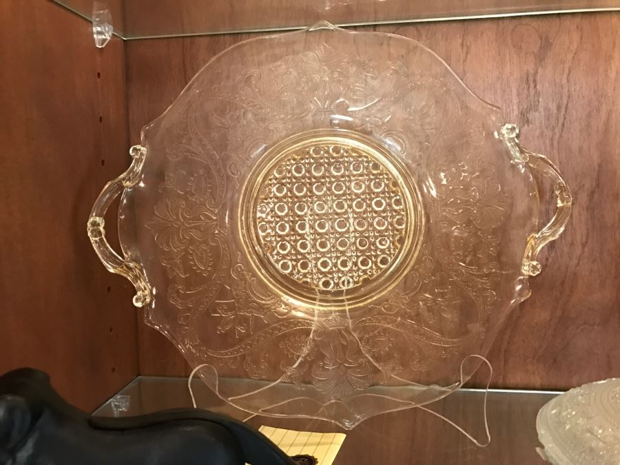 Various Items Photographed Including Dog Nut Cracker, Various Stemware, Glassware And China With Display Stands [Photo 4]