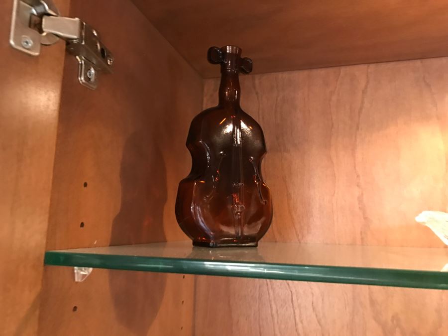 Various Items Photographed Including Dog Nut Cracker, Various Stemware, Glassware And China With Display Stands [Photo 18]