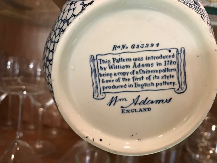 Various Items Photographed Including Dog Nut Cracker, Various Stemware, Glassware And China With Display Stands [Photo 19]