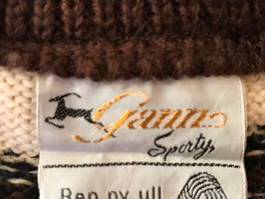 His And Her Wool Sweaters Made In Norway Men's Size Is 52 [Photo 10]