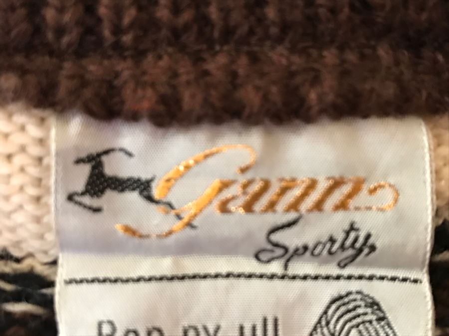 His And Her Wool Sweaters Made In Norway Men's Size Is 52 [Photo 9]