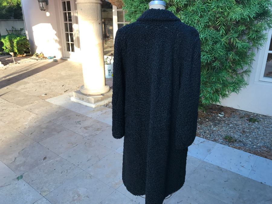 Teitelbaum Furs Beverly Hills Black Persian Lamb Coat Appraised In 1985 For $1,000 - From Furrier To The Stars Al Teitelbaum [Photo 8]
