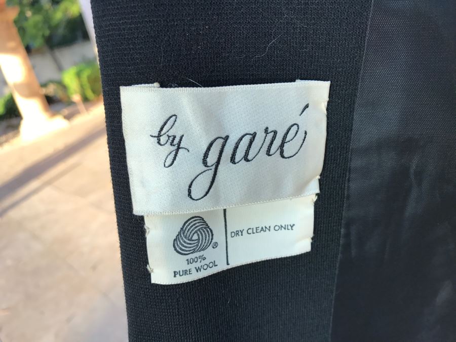 Vintage Wool Coat By Gare With Fur Collar [Photo 7]