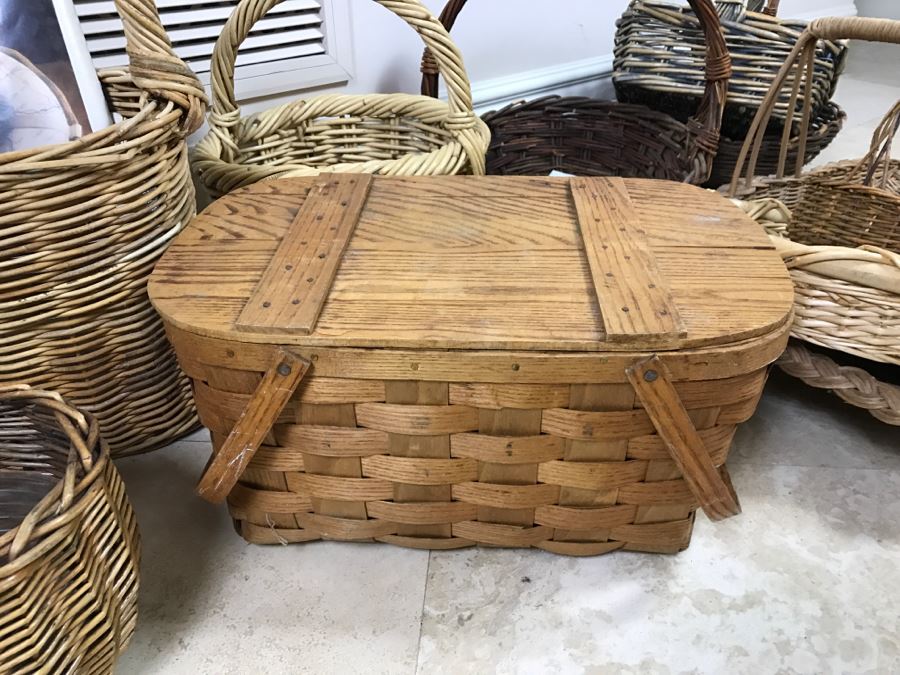 Huge Vintage Basket Lot [Photo 4]