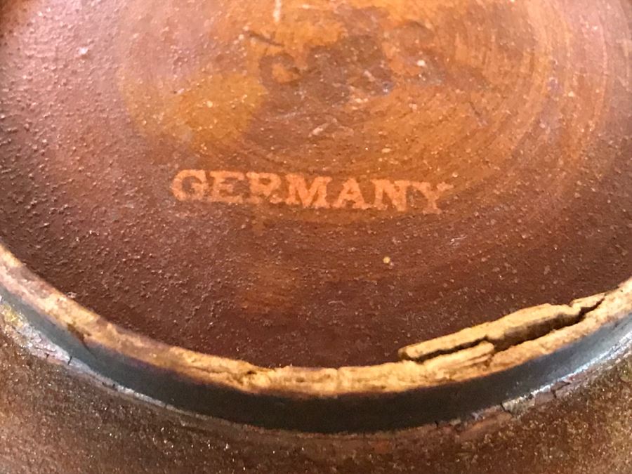 Old German Hand Painted Bowl [Photo 11]