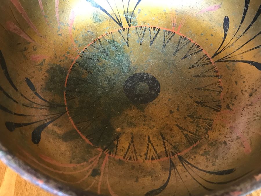 Old German Hand Painted Bowl [Photo 7]