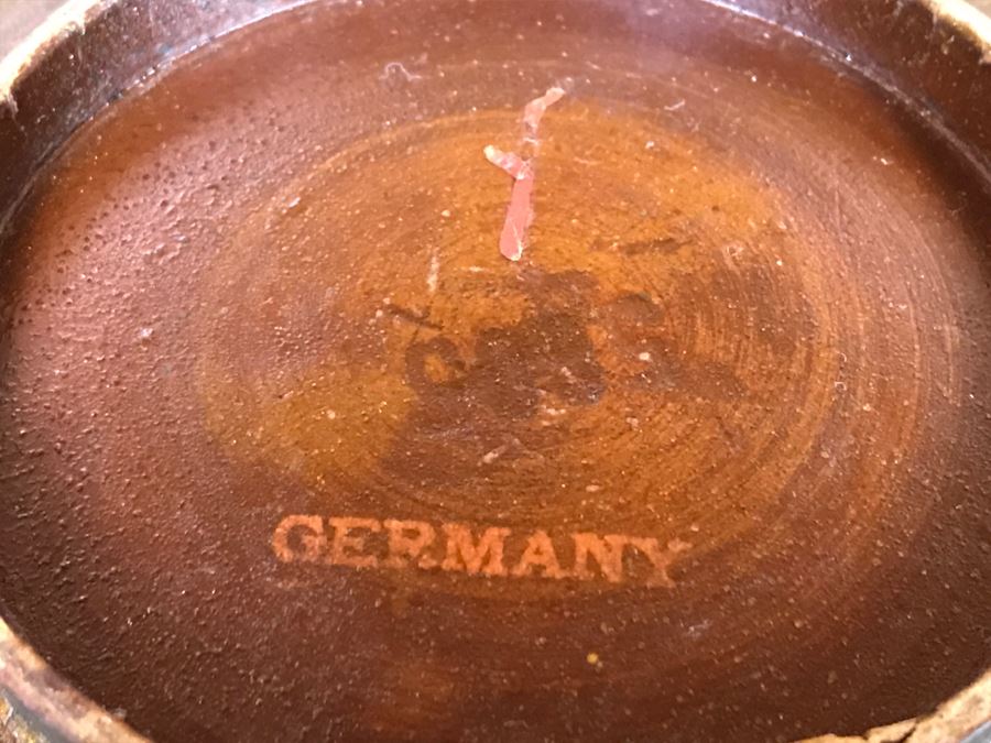 Old German Hand Painted Bowl [Photo 12]