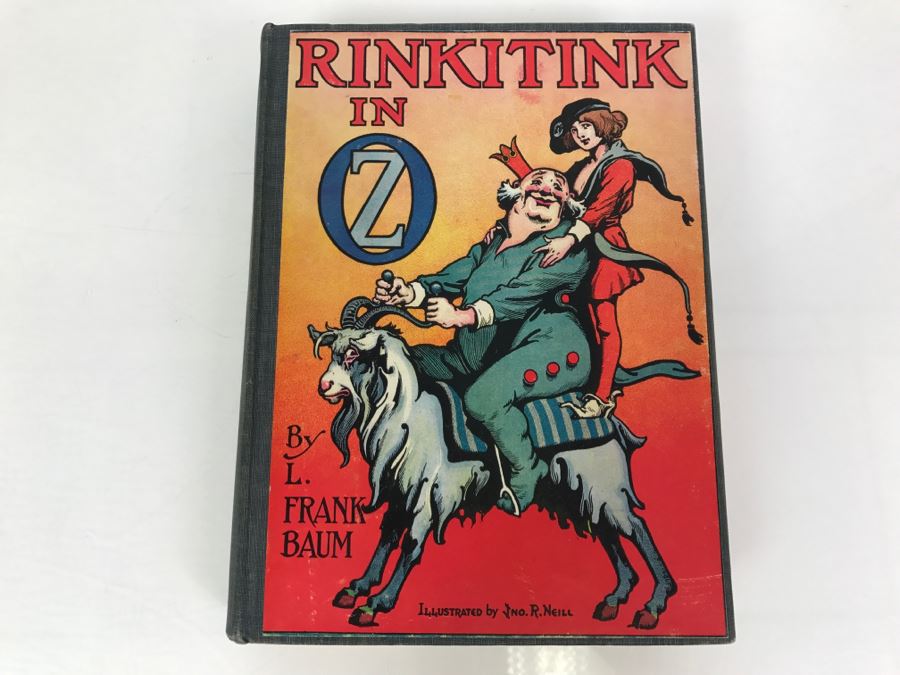 Hardcover Book Rinkitink In Oz By L. Frank Baum The Reilly & Lee Co. [Photo 1]