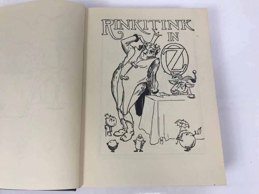 Hardcover Book Rinkitink In Oz By L. Frank Baum The Reilly & Lee Co. [Photo 6]