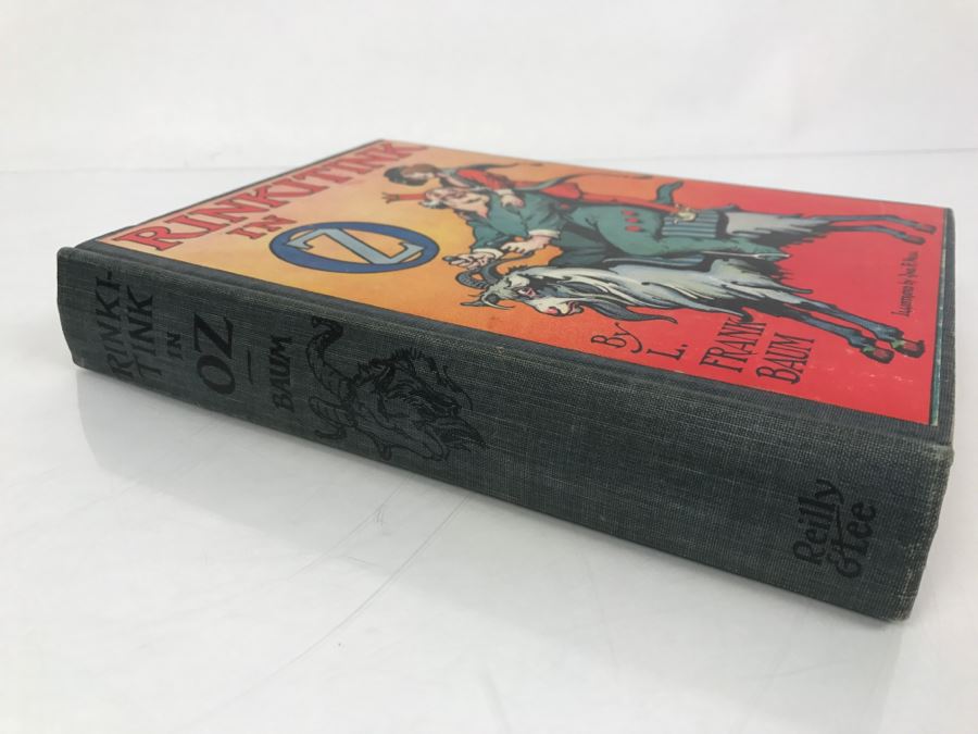 Hardcover Book Rinkitink In Oz By L. Frank Baum The Reilly & Lee Co.