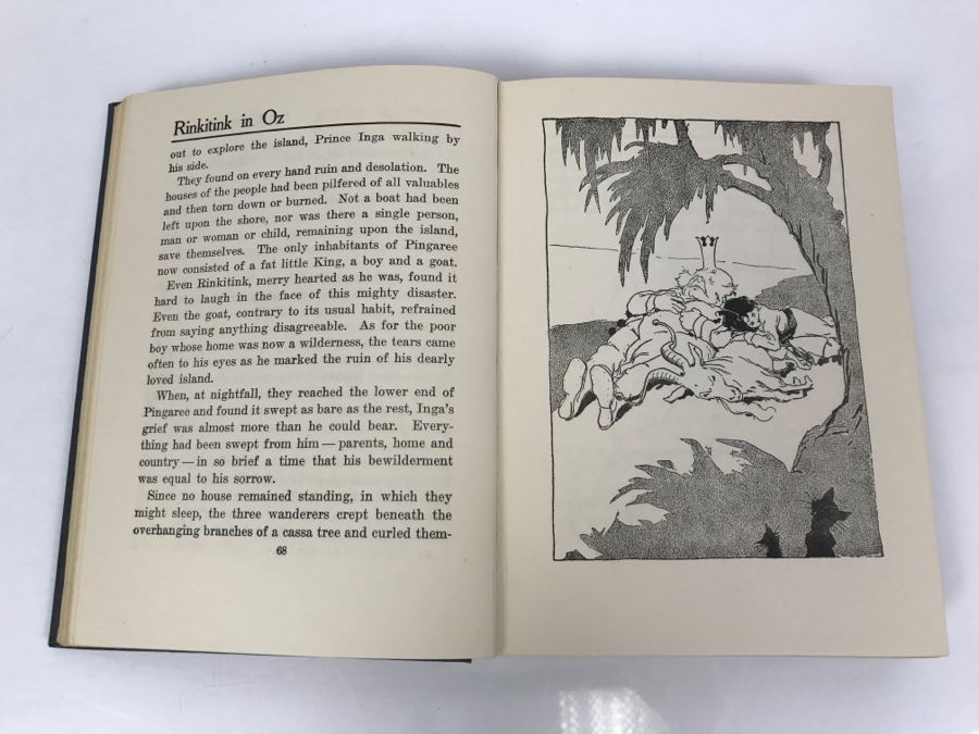 Hardcover Book Rinkitink In Oz By L. Frank Baum The Reilly & Lee Co. [Photo 10]