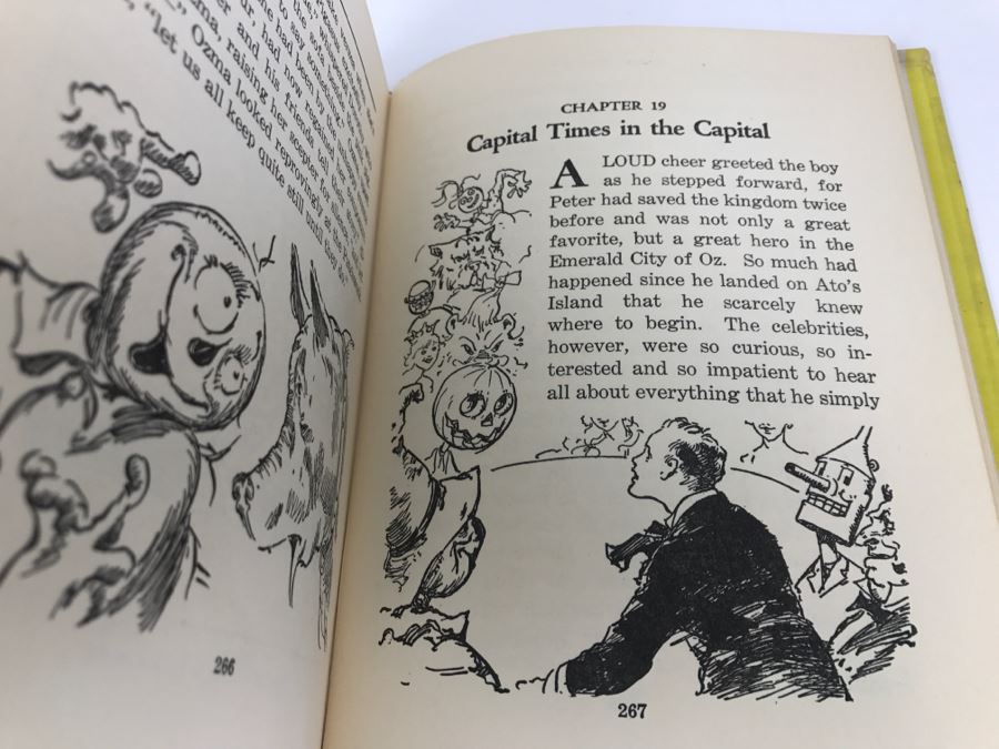 Vintage Hardcover Book Pirates In Oz By Ruth Plumly Thompson Reilly & Lee [Photo 16]