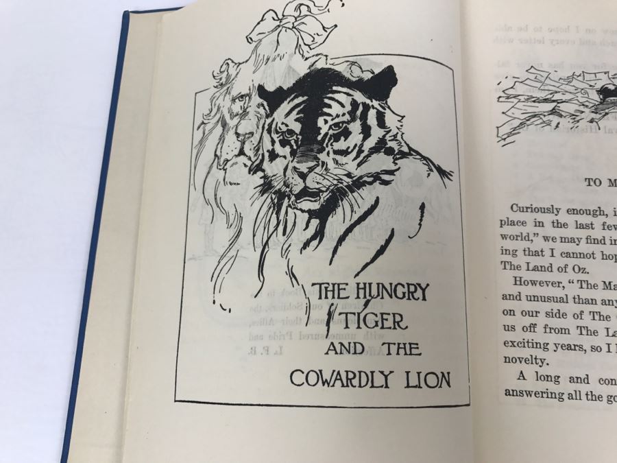 Vintage Hardcover Book The Magic Of Oz By L Frank Baum Reilly & Lee Co [Photo 10]