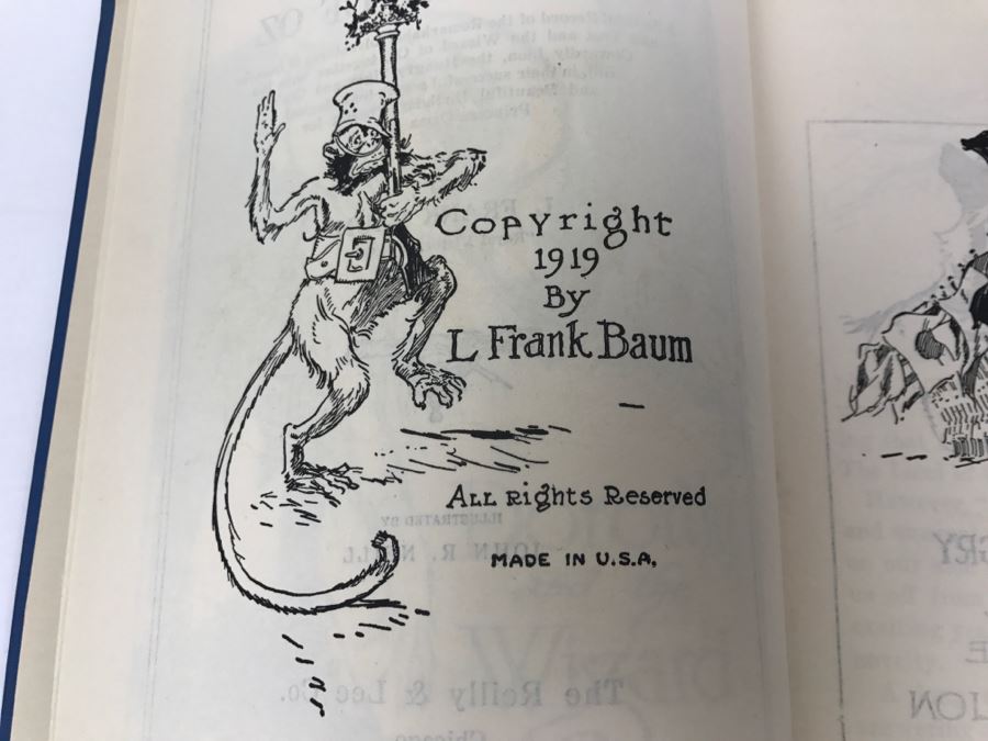 Vintage Hardcover Book The Magic Of Oz By L Frank Baum Reilly & Lee Co [Photo 8]