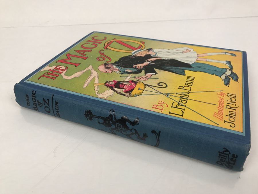 Vintage Hardcover Book The Magic Of Oz By L Frank Baum Reilly & Lee Co [Photo 2]