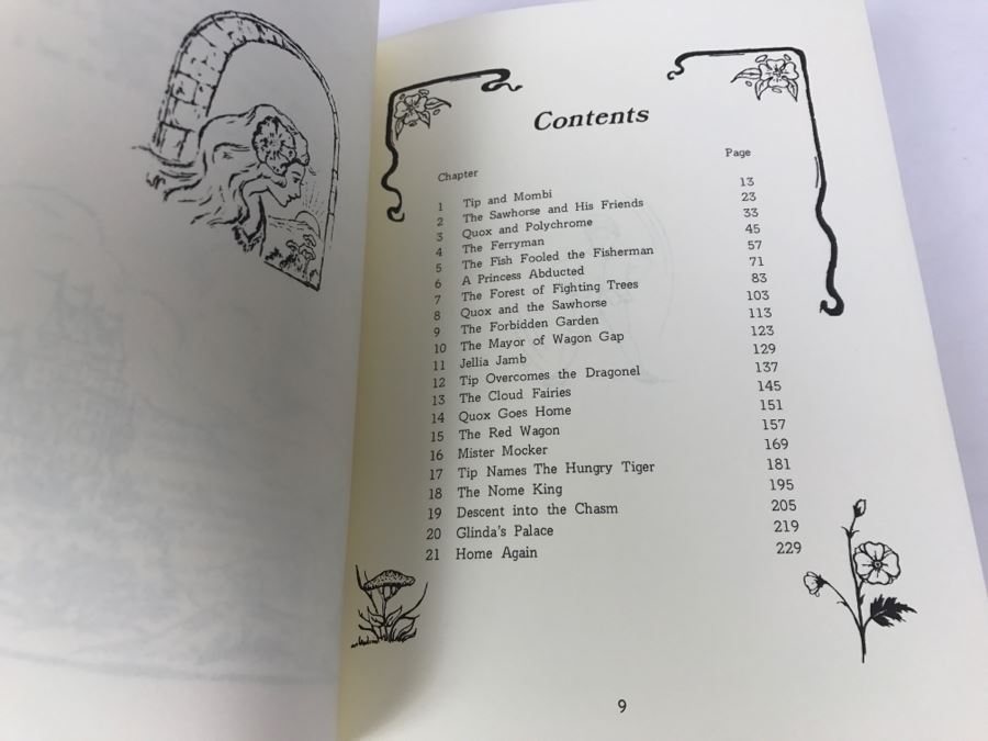 Signed First Printing Hardcover Book The Mysterious Chronicles Of OZ Or The Travels Of Ozma And The Sawhorse By Onyx Madden [Photo 12]