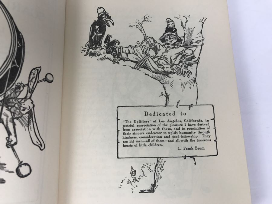 Vintage Hardcover Book The Scarecrow Of Oz By L. Frank Baum The Reilly & Lee Co. [Photo 9]