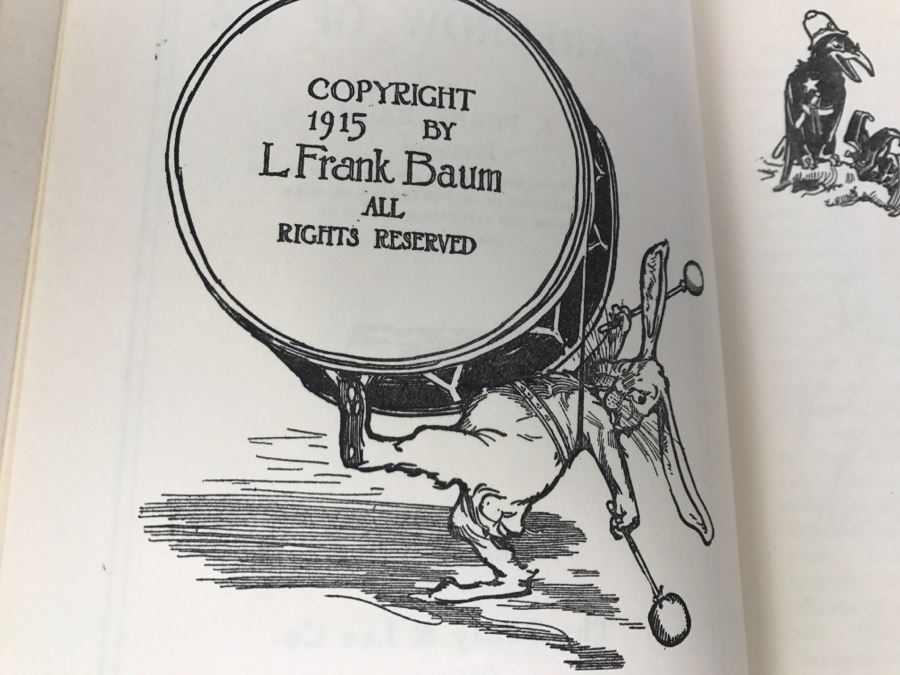 Vintage Hardcover Book The Scarecrow Of Oz By L. Frank Baum The Reilly & Lee Co. [Photo 8]