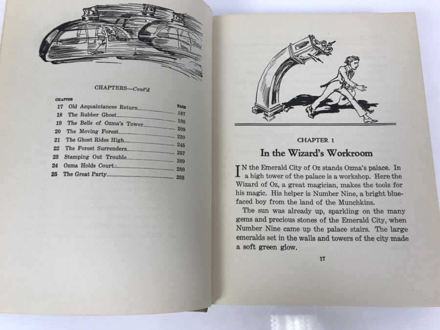 Vintage Hardcover Book The Scalawagons Of Oz By John R. Neill Based On Stories Of L. Frank Baum Reilly & Lee [Photo 14]
