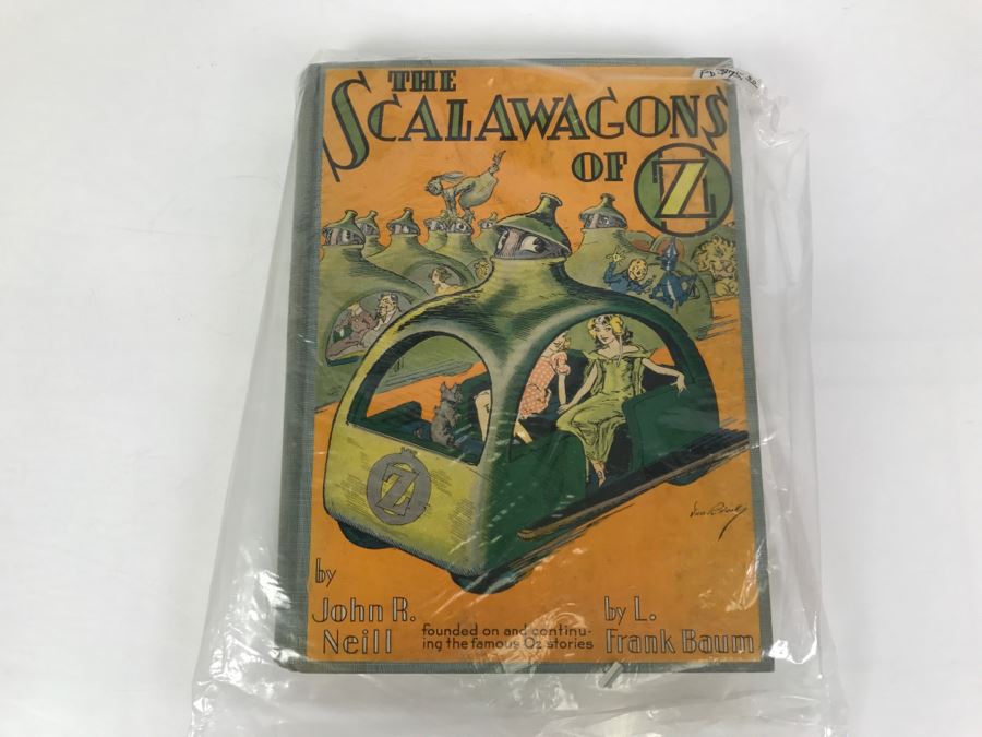 Vintage Hardcover Book The Scalawagons Of Oz By John R. Neill Based On Stories Of L. Frank Baum Reilly & Lee [Photo 2]