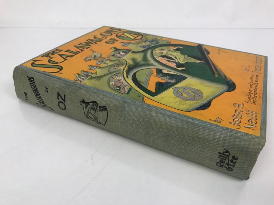 Vintage Hardcover Book The Scalawagons Of Oz By John R. Neill Based On Stories Of L. Frank Baum Reilly & Lee [Photo 4]