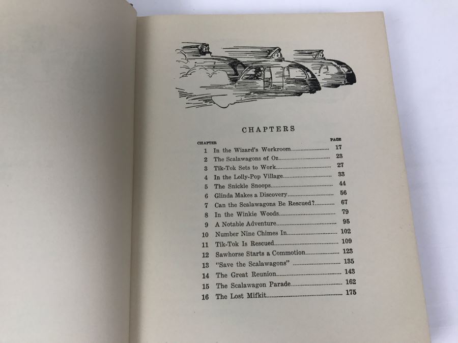 Vintage Hardcover Book The Scalawagons Of Oz By John R. Neill Based On Stories Of L. Frank Baum Reilly & Lee [Photo 13]