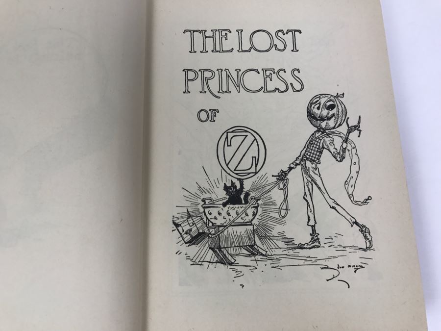 Vintage Hardcover Book The Lost Princess Of Oz By L. Frank Baum The Reilly & Lee Co [Photo 6]
